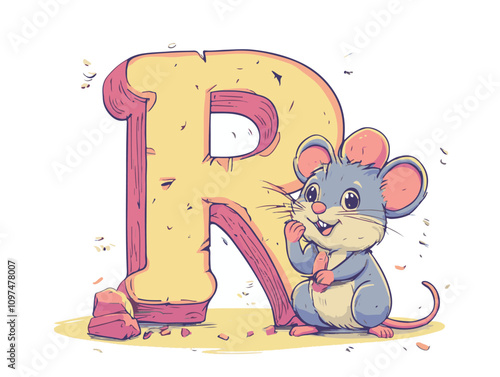 ABC Learning Fun: Alphabet Flashcards & Tracing Activities with Illustrations