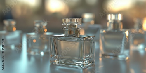 Perfume bottle close-up