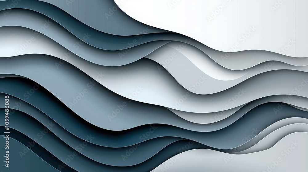 Fototapeta premium Abstract Wave Background