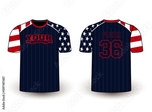 All sports player jersey design with an elegant edgy and wild look. Sports gear template mockup perfect fit for all sports. The designs that go on casual wear, shirts, fashion apparel, and all kind 
