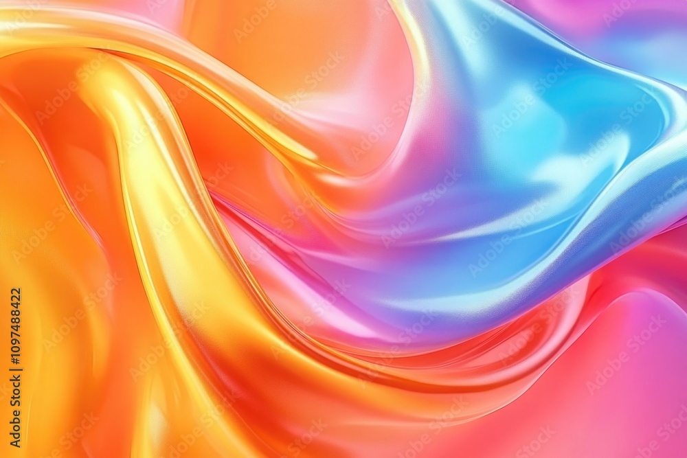Colorful Background Close-Up