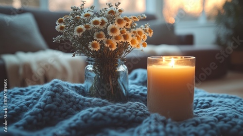 Cozy Autumn Scene With Dais...