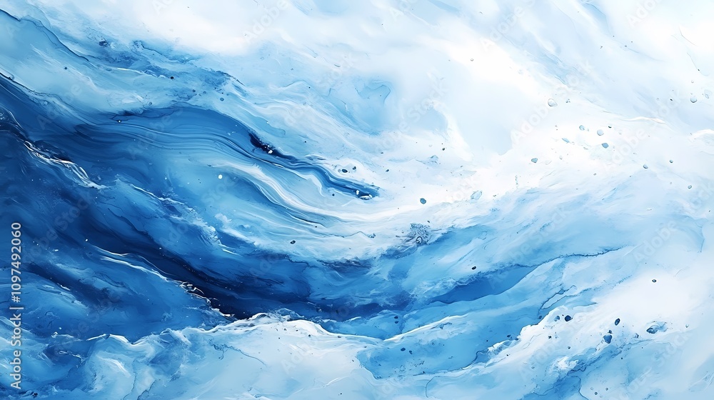 Digital technology blue and white brush texture pattern illustration poster background Digital technology blue and white brush texture pattern illustration poster background