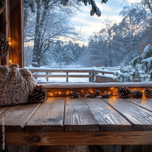 Winter Wonderland Window Vi...