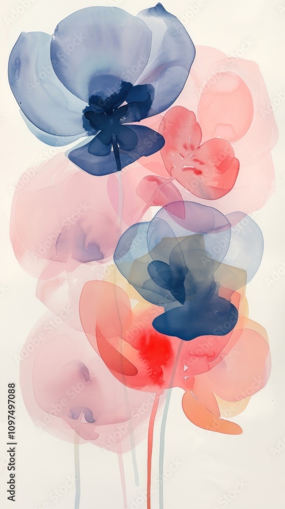 Fototapeta premium Bloom garden flower petal plant.