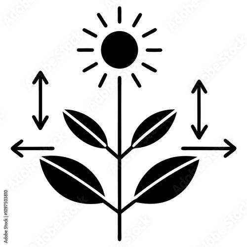 Photosynthesis Diagram Vector illustration