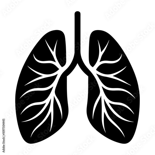 Lungs Vector illustration