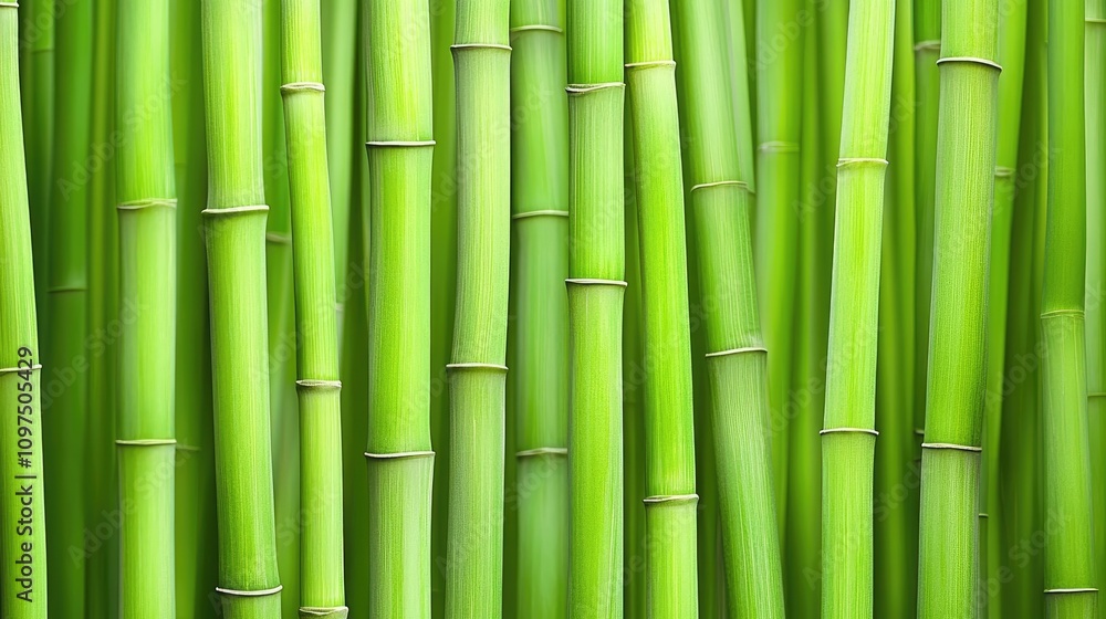 Lush Green Bamboo Stalks Providing Natural Beauty and Serenity Lush Green Bamboo Stalks Providing Natural Beauty and Serenity