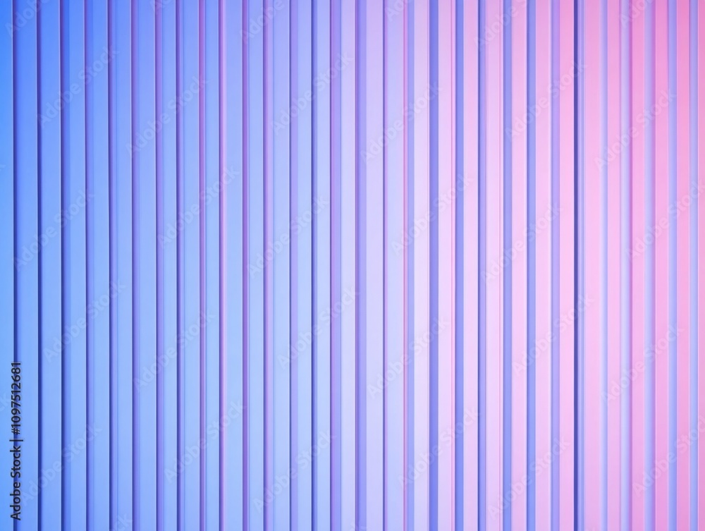 Obraz premium Blue Pink Striped Wallpaper