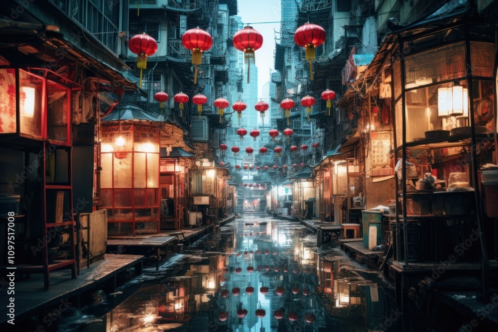 Hong kong architecture cityscape alleyway. Hong kong architecture cityscape alleyway.