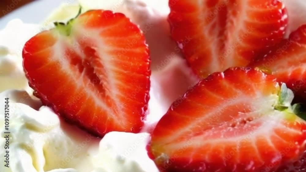 strawberry and cream strawberry and cream
