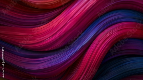 Colorful abstract wave patterns in vibrant hues.