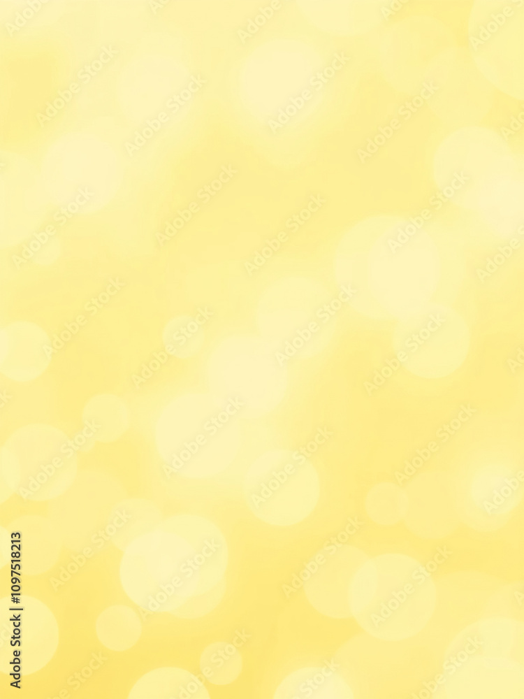 Soft yellow abstract background with blurred circles, wallpaper, bubbles Soft yellow abstract background with blurred circles, wallpaper, bubbles