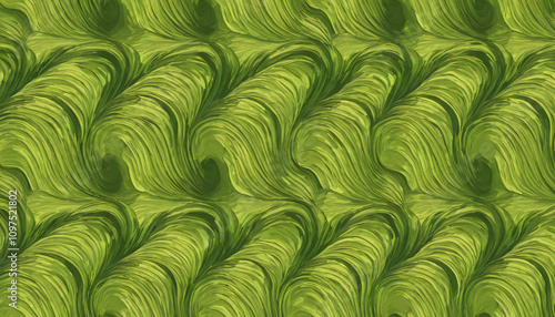 green background with seemless patren