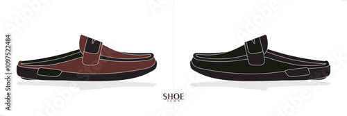 Shoe icon, footwear, boot, sneaker, soles, loafer shoes boy, boy, man shoes, icon, vector
