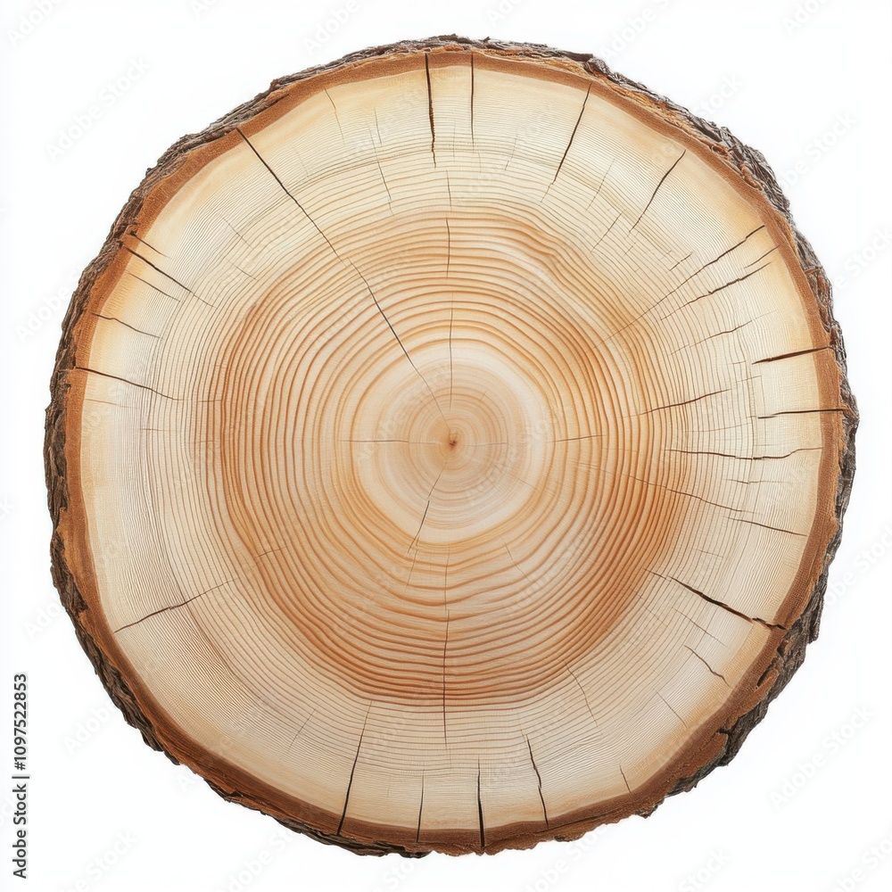 Obraz premium Wooden tree rings showcase nature photography close-up natural beauty sustainability focus