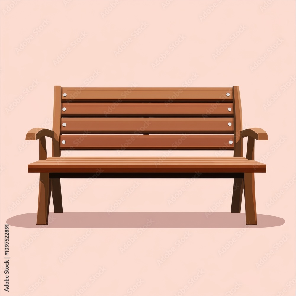 Relaxing wooden bench in a minimalist outdoor space a cozy retreat for mindfulness and nature appreciation Relaxing wooden bench in a minimalist outdoor space a cozy retreat for mindfulness and nature appreciation