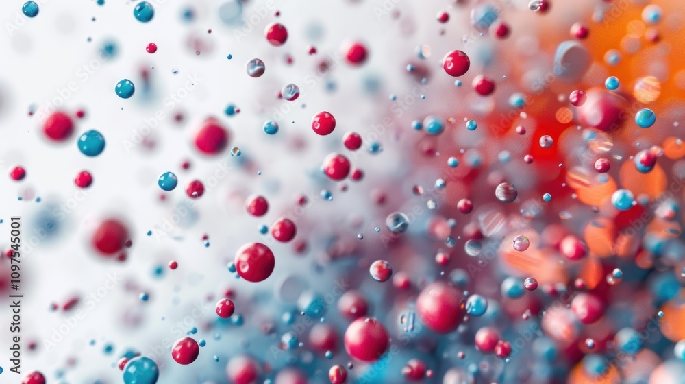 Small abstract dots scattered across a clean white background Small abstract dots scattered across a clean white background