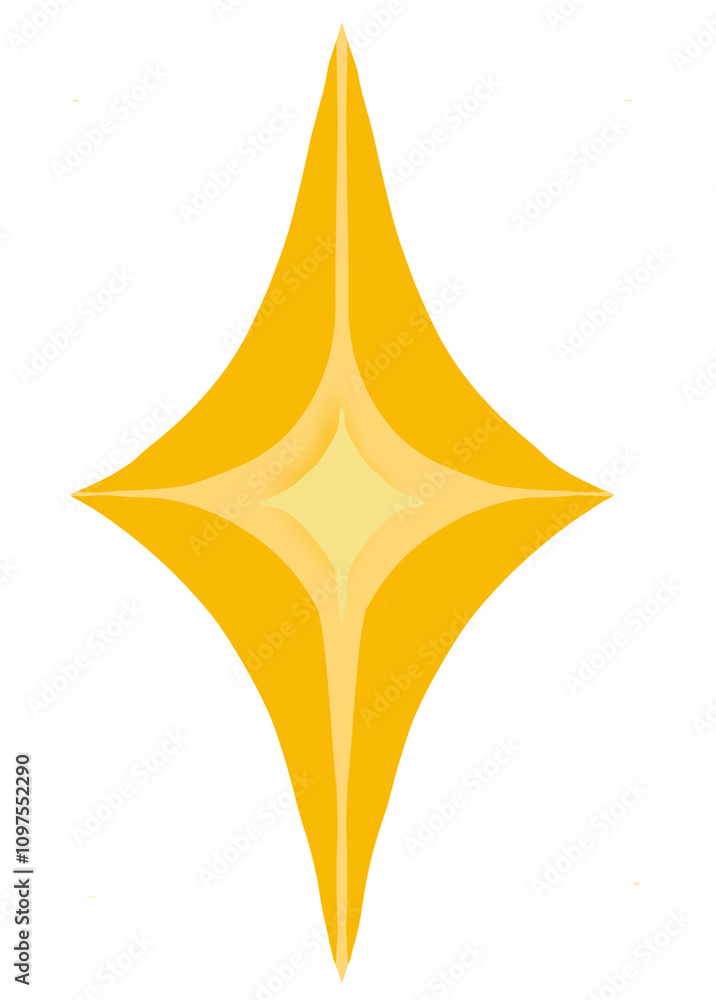 Starburst illustration, sparkle illustration