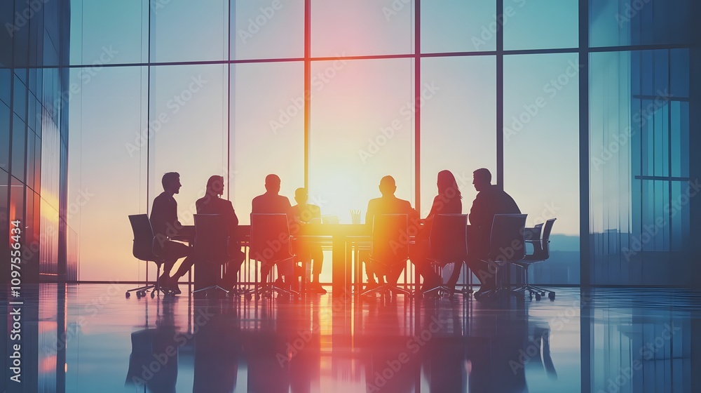 A group of people collaborating on a new project in a bright workspace symbolizing teamwork and fresh hopes for success A group of people collaborating on a new project in a bright workspace symbolizing teamwork and fresh hopes for success