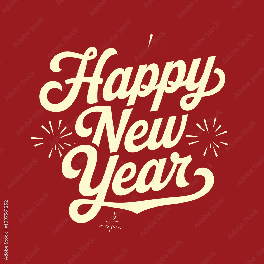 A festive New Year greeting card featuring vibrant colors and cheerful designs, celebrating the arrival of a new year A festive New Year greeting card featuring vibrant colors and cheerful designs, celebrating the arrival of a new year