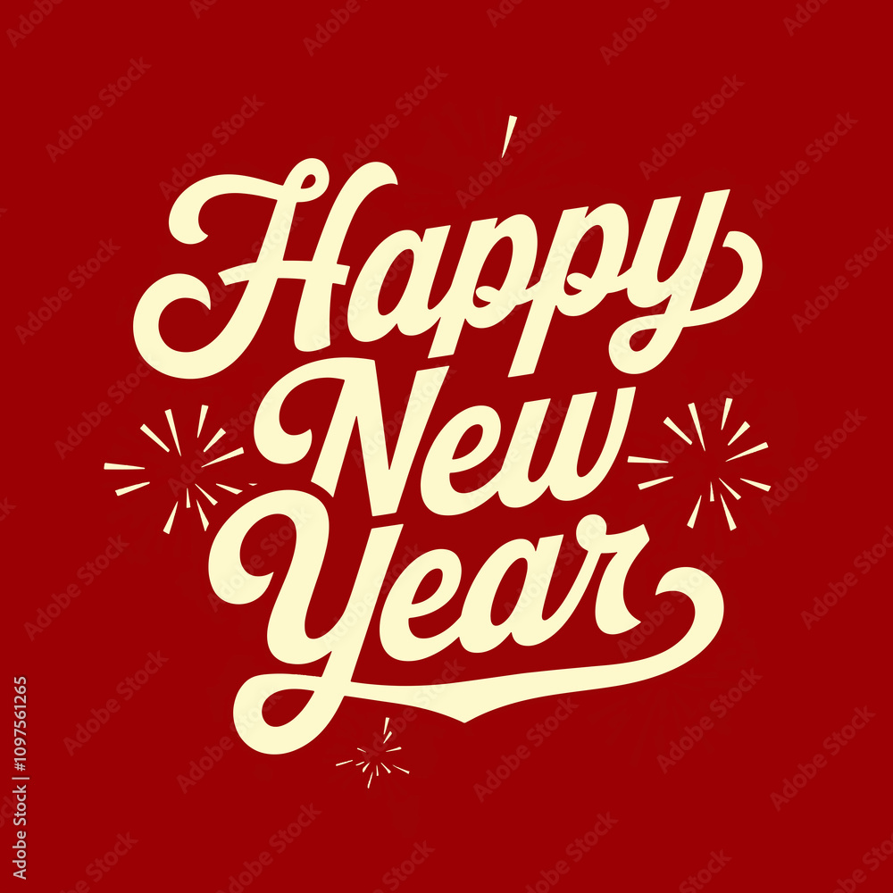 A festive New Year greeting card featuring vibrant colors and cheerful designs, celebrating the arrival of a new year A festive New Year greeting card featuring vibrant colors and cheerful designs, celebrating the arrival of a new year