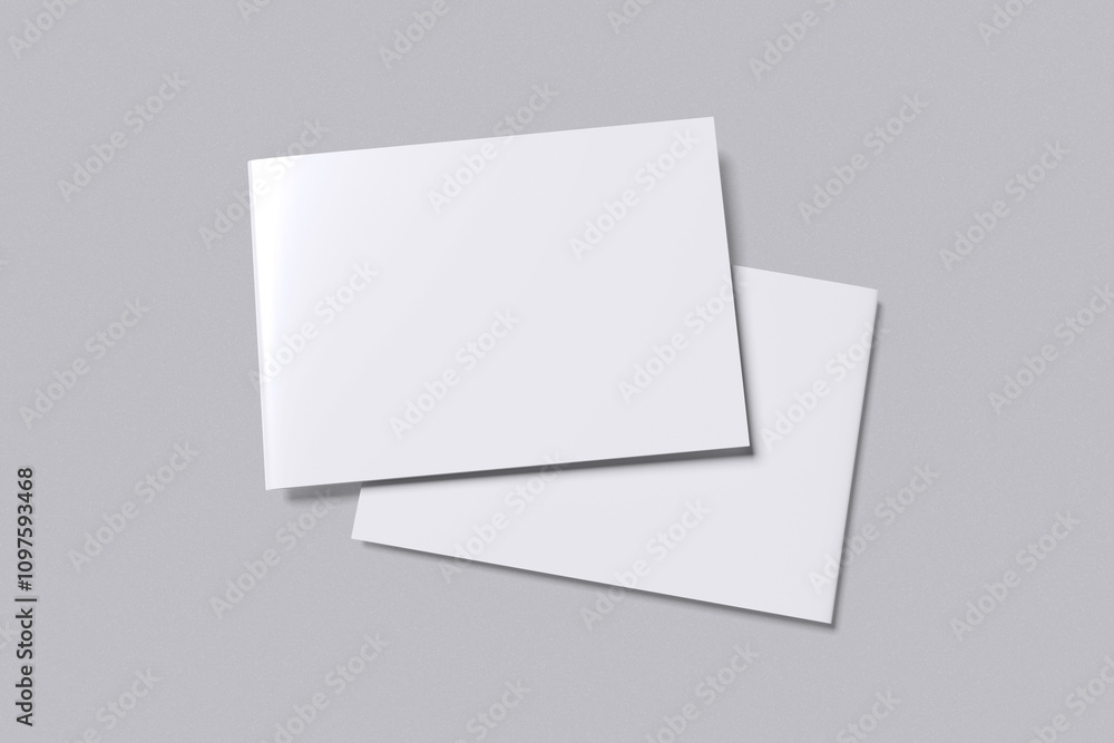A4 Brochure Landscape Mockup A4 Brochure Landscape Mockup