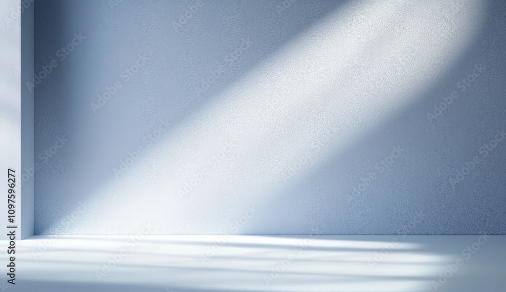 Minimalist Light Blue Background with Soft Diffused Lighting for Product Display and Presentation Minimalist Light Blue Background with Soft Diffused Lighting for Product Display and Presentation