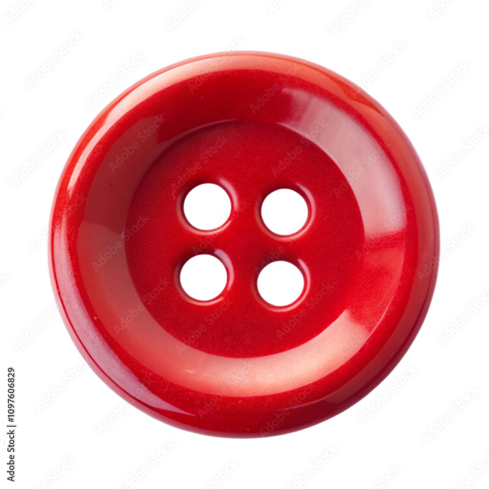 red button isolated on white red button isolated on white