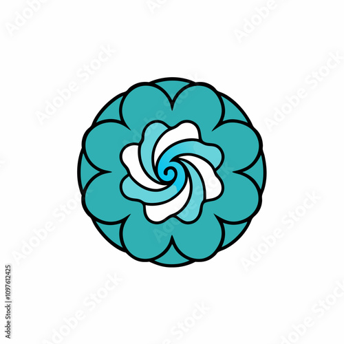 spiral nautilus shell