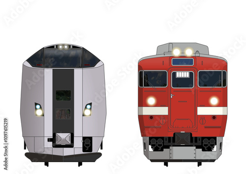 北海道の列車No.9_789系1000番台 / 711系_Japanese Railroad Cars in "Hokkaido"