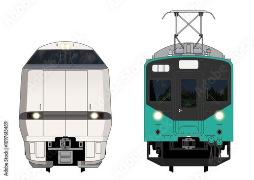 兵庫の列車No.2_289系2000番台 / 103系3550番台_Japanese Railroad Cars in "Hyogo"