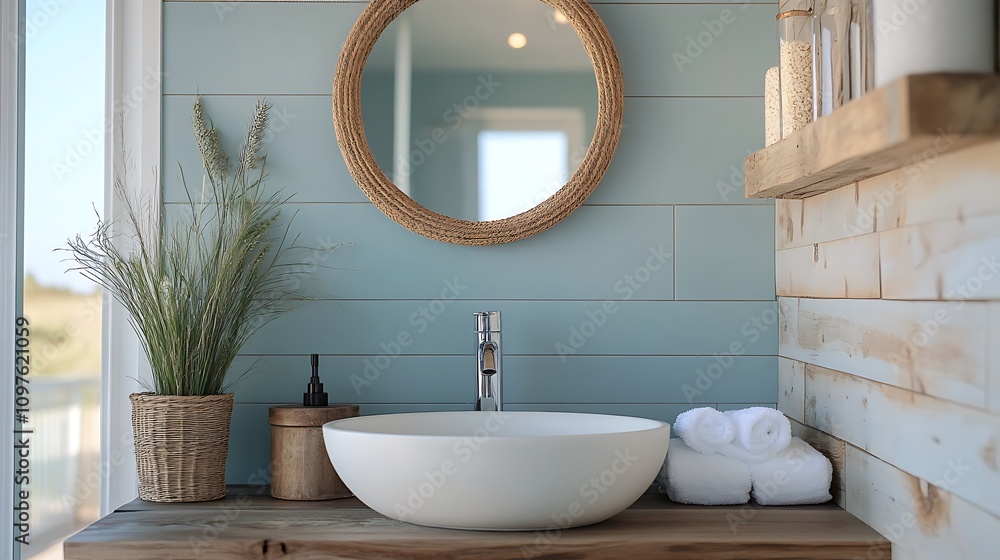 Modern bathroom design coastal home interior photography bright aesthetic Modern bathroom design coastal home interior photography bright aesthetic