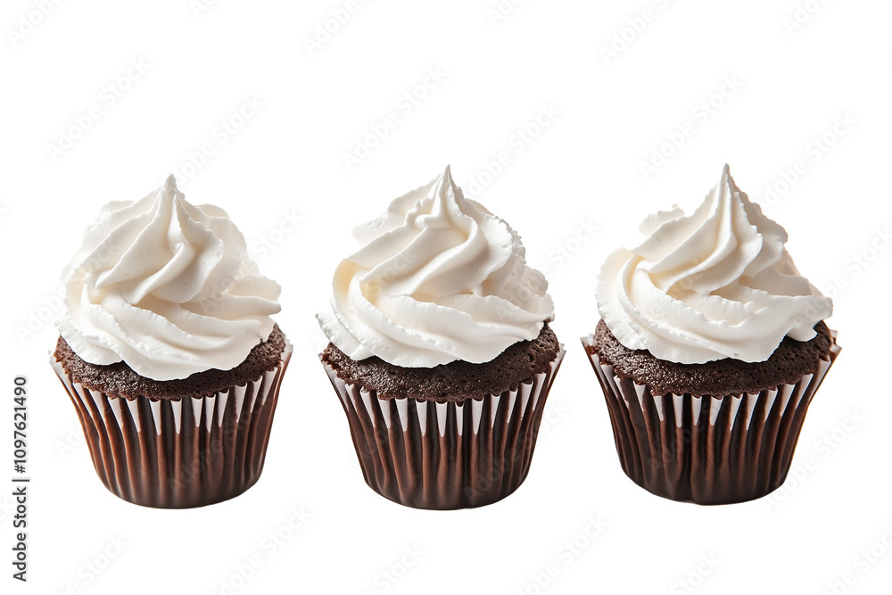 Cup cake isolated on transparent background Cup cake isolated on transparent background