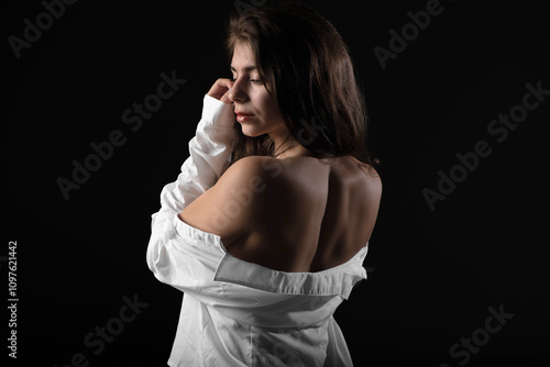 Portrait of a 21-year-old girl from Bulgaria