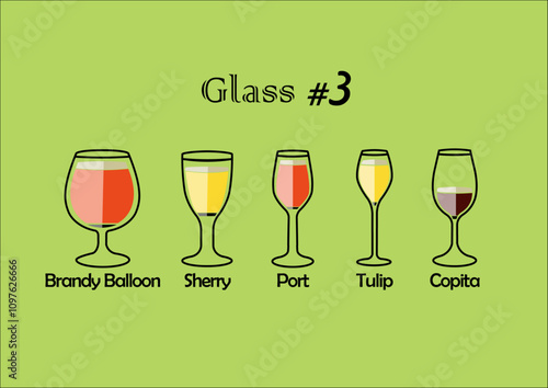 Glass in Vector