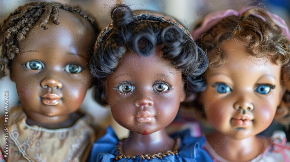 Dolls: Soft or plastic figures representing people or characters, designed to encourage imaginative play, emotional development, and social interaction in children.
Dolls: Soft or plastic figures representing people or characters, designed to encourage imaginative play, emotional development, and social interaction in children.