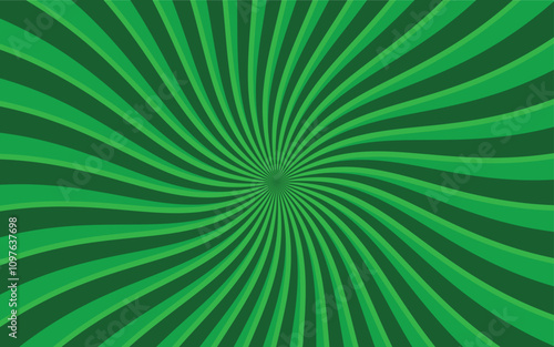 Starburst or sunburst background. Sun ray twisted spiral or swirled radial wavy striped sunburst  background design. Comic abstract background.