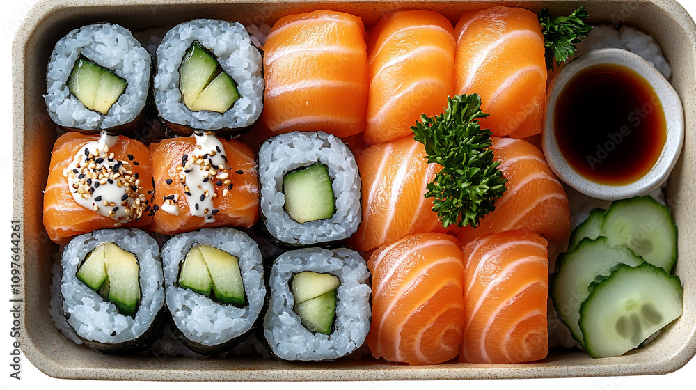 sushi with wasabi sushi with wasabi