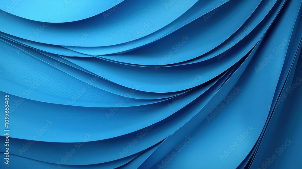 Dynamic blue wave patterns in abstract design digital artwork conceptual Dynamic blue wave patterns in abstract design digital artwork conceptual