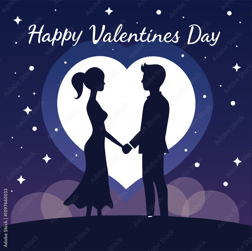 Vector Valentine's Day Illustration Vector Valentine's Day Illustration