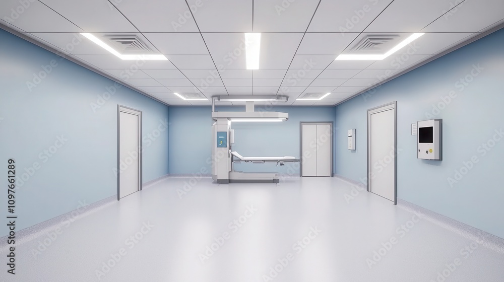 State-of-the-art x-ray room hospital medical facility clean environment wide angle healthcare innovation State-of-the-art x-ray room hospital medical facility clean environment wide angle healthcare innovation