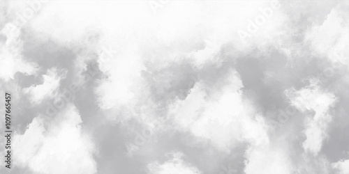 Abstract vintage grunge paper backdrop featuring cloud . white and gray sunny cloudscapes in soft watercolors background texture. creative vintage foggy stains graphic design.
