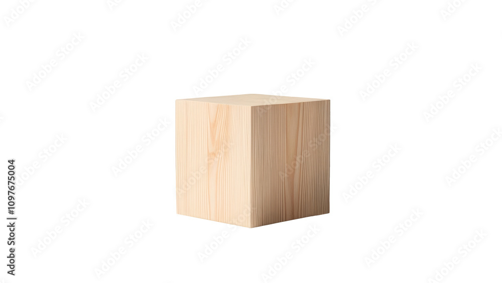 Wooden box isolated on white background. Wooden box isolated on white background.