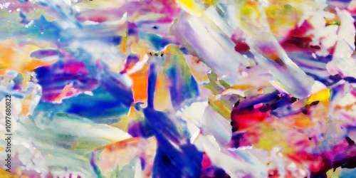 Abstract art background . Hand painting artwork on canvas .