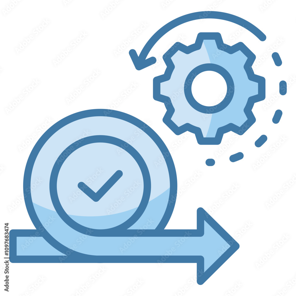Sprint Progress Icon Element For Design Sprint Progress Icon Element For Design