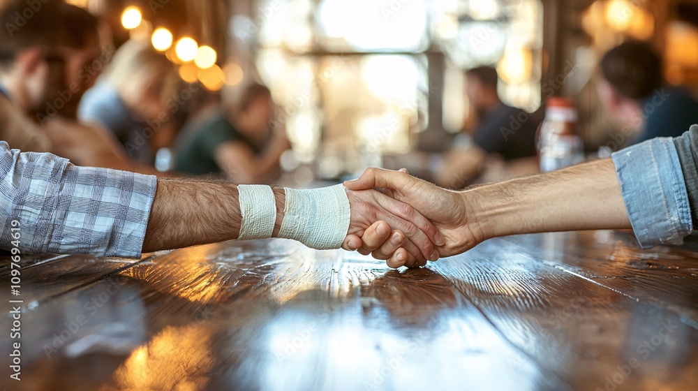 Medical professional documenting workplace injuries for accurate insurance claim submissions Stock Photo with side copy space Medical professional documenting workplace injuries for accurate insurance claim submissions Stock Photo with side copy space