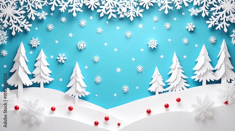 Whimsical Winter Wonderland: A Paper Cut Fantasy Whimsical Winter Wonderland: A Paper Cut Fantasy