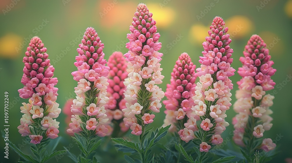 Blooming Pink Flowers Spring Blossom Garden Nature Floral Background Blooming Pink Flowers Spring Blossom Garden Nature Floral Background