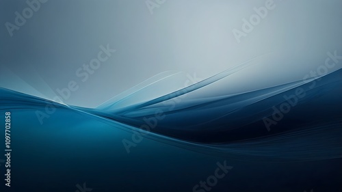 vibrant blue background with smooth flowing patterns, perfect for artistic projects and presentations	